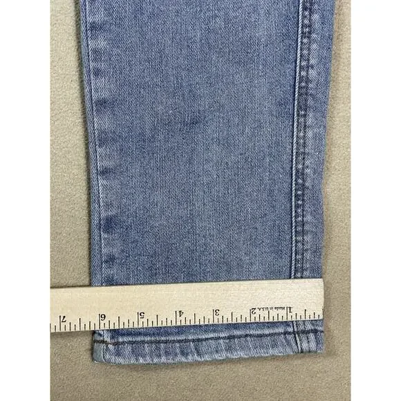 Judy Blue Jeans Womens 3/26 Blue Boyfriend Fit Distressed Mid Rise Stretch Denim - Picture 8 of 13